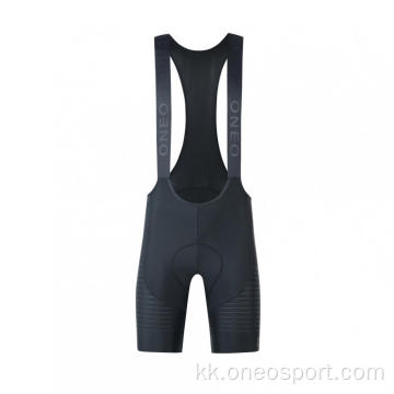 Mens Mille Bib Shorts Shorts қара велосипедтер шорттары